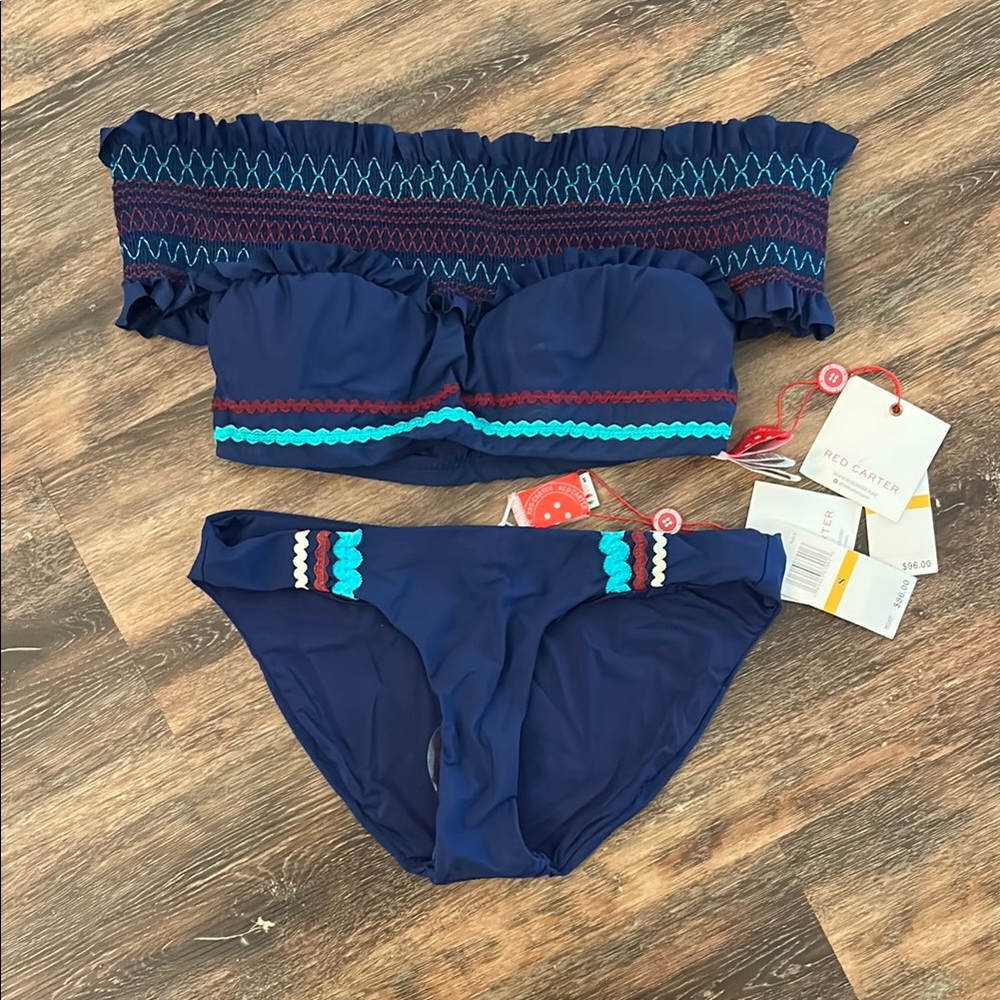 Two piece swim suit